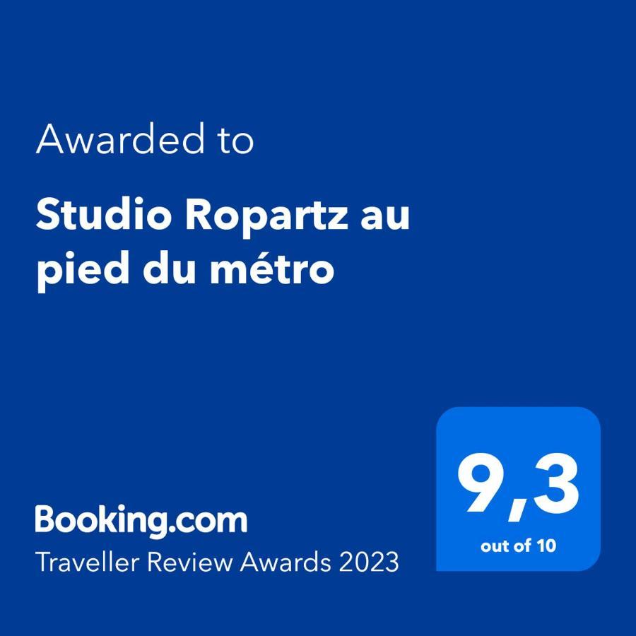 Studio Ropartz Au Pied Du Metro Rennes Extérieur photo
